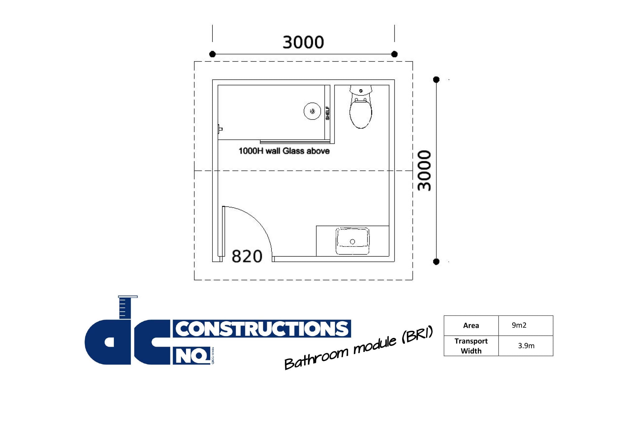 Bathroom Module Floor Plan Image